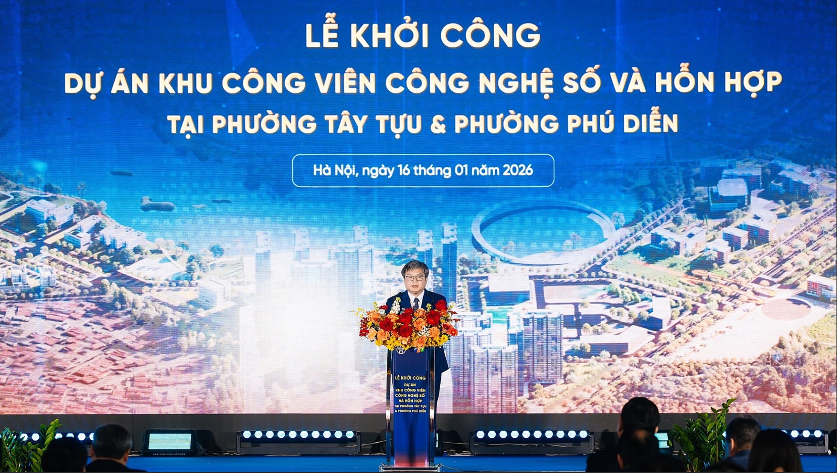 Phó Chủ tịch UBND Thành phố Hà Nội tin tưởng FPT Tây Tựu sẽ trở thành một hạt nhân quan trọng trong hệ sinh thái đổi mới sáng tạo của Thủ đô trong tương lai gần.