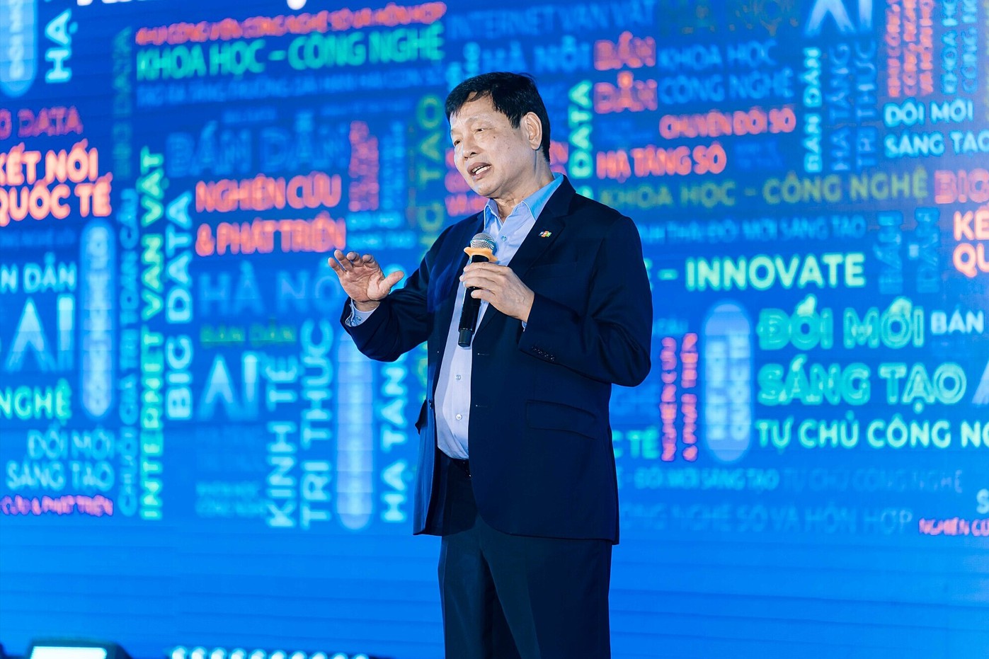 Anh Bình khẳng định quyết tâm của FPT trong việc đóng góp vào sự phát triển khoa học - công nghệ cao của không chỉ thủ đô, mà còn ở phạm vi cả nước.