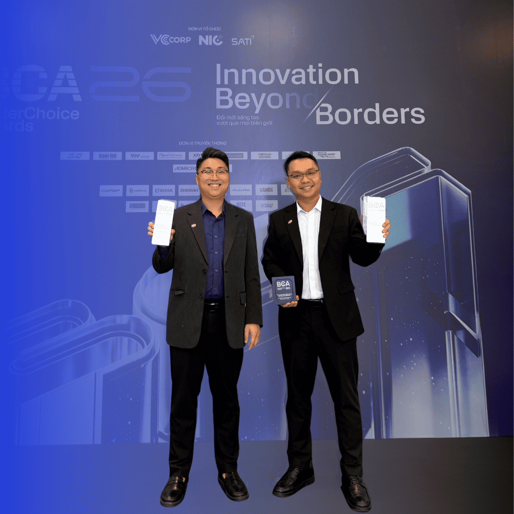 2 đại diện FPT Smart Cloud nhận giải tại Gala Better Choice Awards 2026